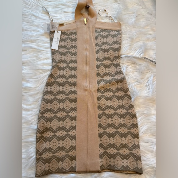 NWT Stretta Bandage Bodycon Mini Dress XS - Picture 5 of 6